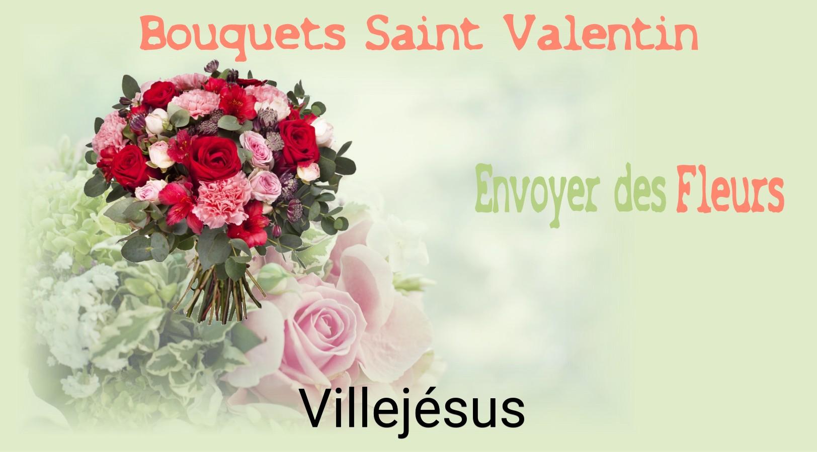 Roses de Saint-Valentin livrées à Villejésus